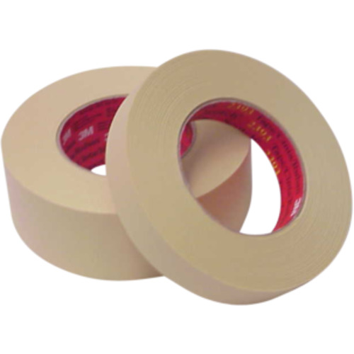 3M Premium High Temperature Masking Tape 2393 Tan 72 mm × 55 m 7.6 mil